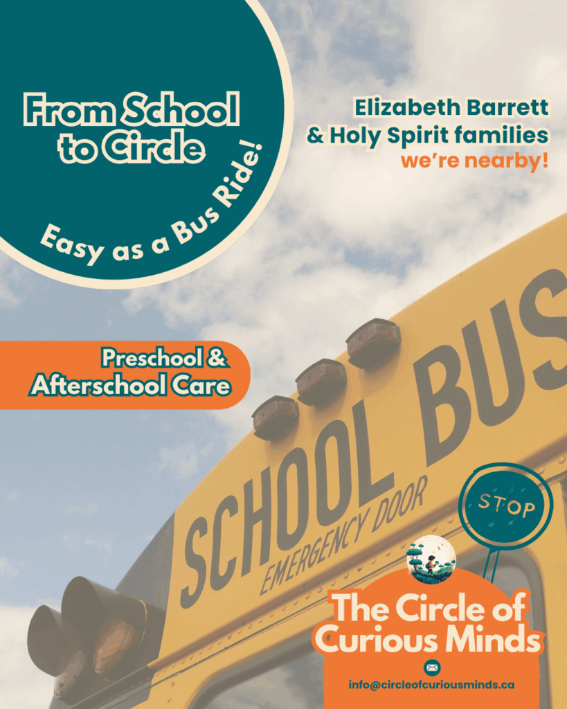 school bus route area, Preschool and After school Care in Cochrane AB
